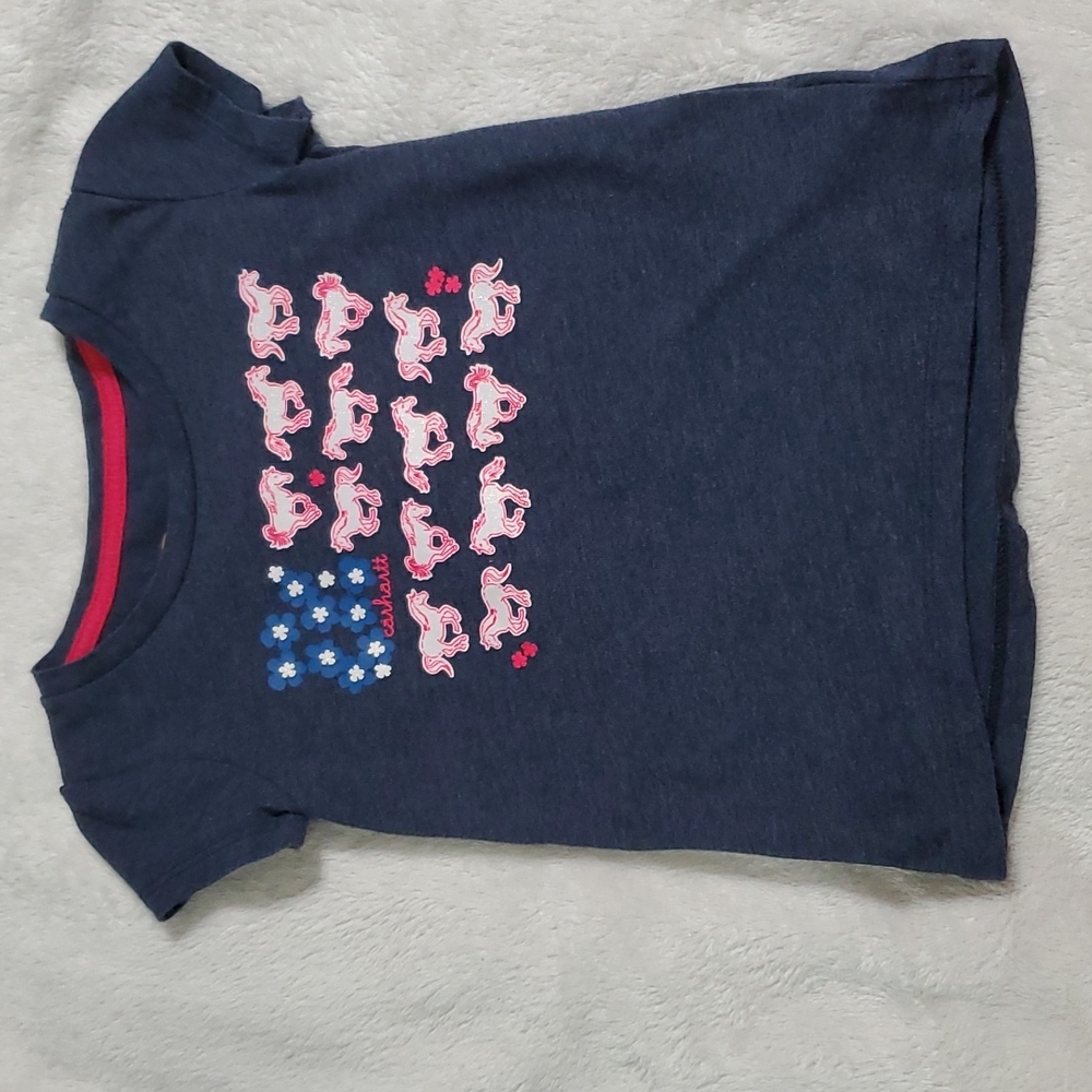 Carhartt 3T Horses Flag T-shirt
